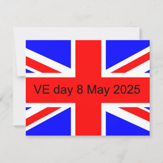 Flag of the United Kingdom VE day 2025