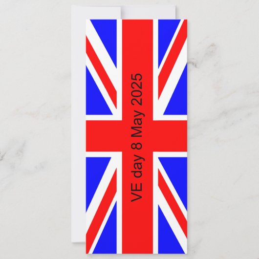 Flag of the United Kingdom VE day 2025  (Front)