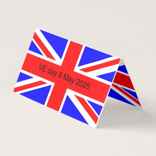 Flag of the United Kingdom VE day 2025  (Front)
