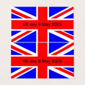 Flag of the United Kingdom VE day 2025  (Outside Unfolded)