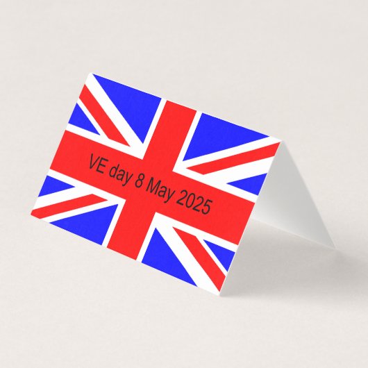 Flag of the United Kingdom VE day 2025 (Front)