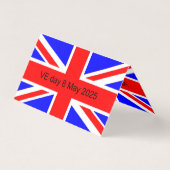 Flag of the United Kingdom VE day 2025 (Back)