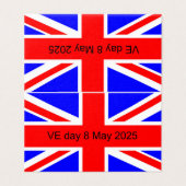 Flag of the United Kingdom VE day 2025 (Outside Unfolded)