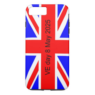 Flag of the United Kingdom VE day 2025 iPhone 8 Plus/7 Plus Case