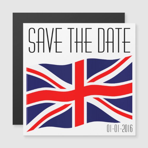 Flag of the United Kingdom  your ideas Magnetic Invitation