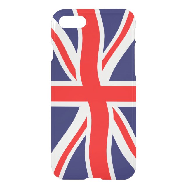 Flag of the United Kingdom + your ideas Uncommon iPhone Case (Back)