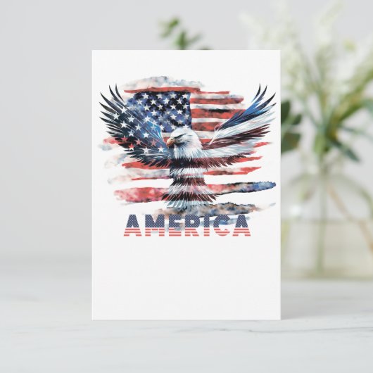 Flag of the United States. America (Standing Front)