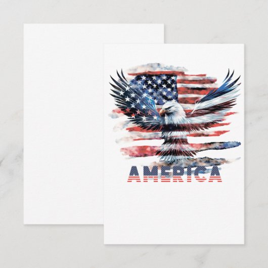 Flag of the United States. America (Front/Back)