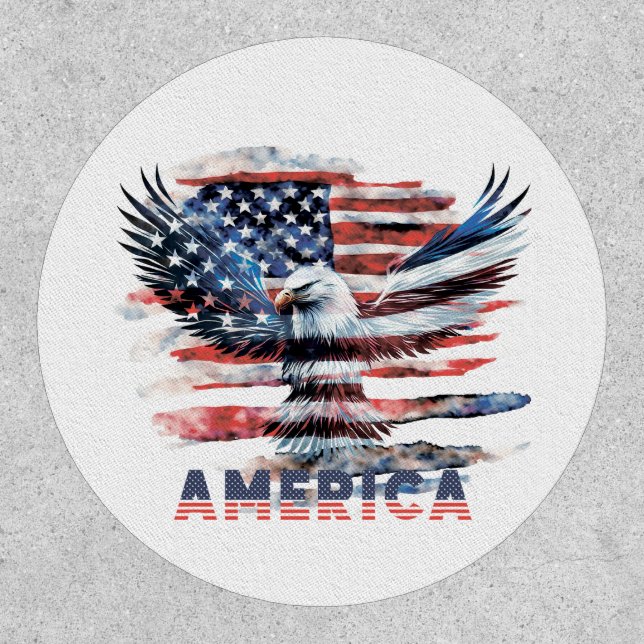 Flag of the United States. America Patch (Front)
