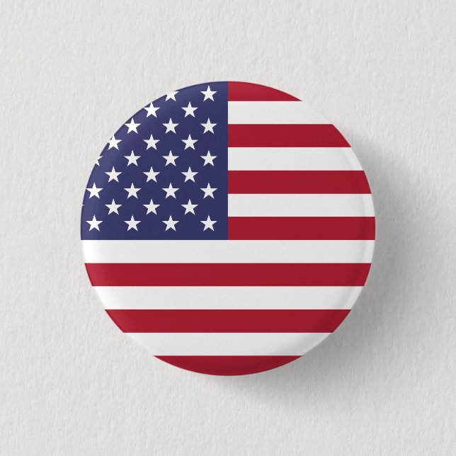 Flag of the United States Button (Front)