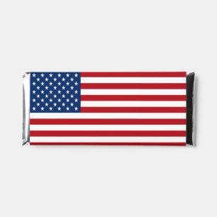 Flag of the United States Hershey bar favors