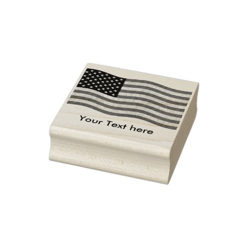 Flag of the United States of America _ grungy Rubber Stamp