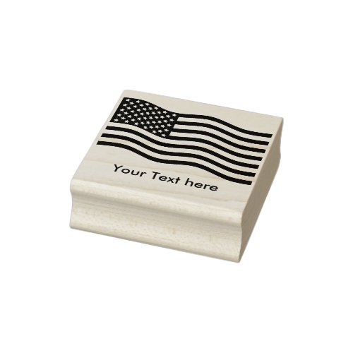 Flag of the United States of America _ your ideas Rubber Stamp