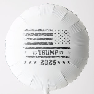 Flag of the United States.President Donald Trump.R Balloon
