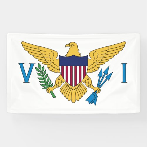 Flag of the United States Virgin Islands Banner