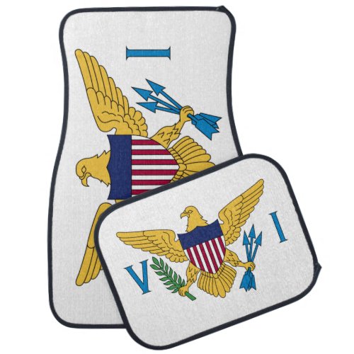 Flag of the United States Virgin Islands Car Floor Mat