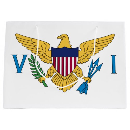 Flag of the United States Virgin Islands Large Gift Bag