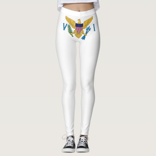 Flag of the United States Virgin Islands Leggings