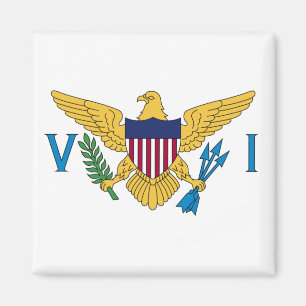Flag of the United States Virgin Islands Magnet