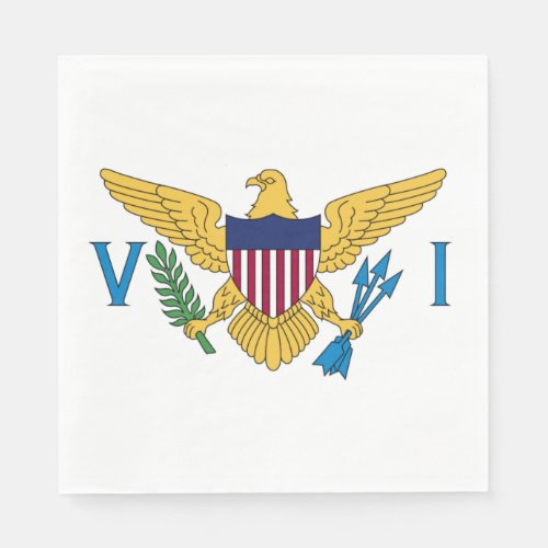 Flag of the United States Virgin Islands Napkins