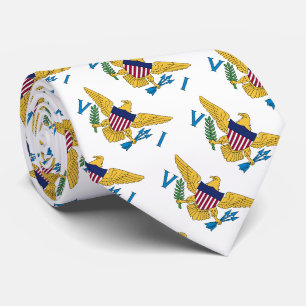 Flag of the United States Virgin Islands Neck Tie