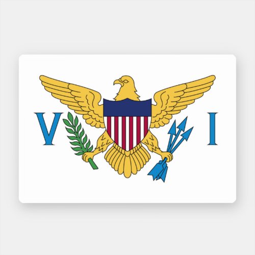 Flag of the United States Virgin Islands Sticker