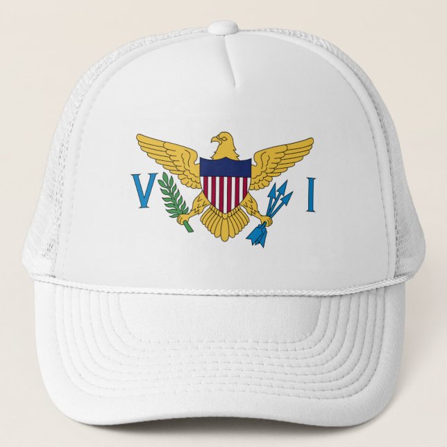 Flag of the United States Virgin Islands Trucker Hat (Front)