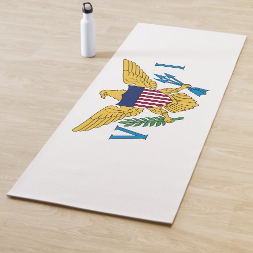 Flag of the United States Virgin Islands Yoga Mat