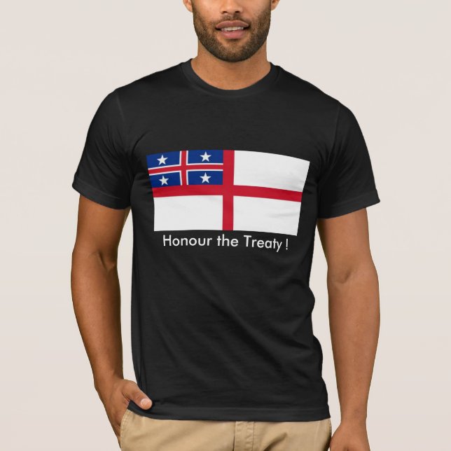 Flag of the United Tribes of New Zealand T-Shirt (Front)