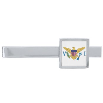 Flag Of The Us Virgin Islands Tie Clip by Flagosity at Zazzle
