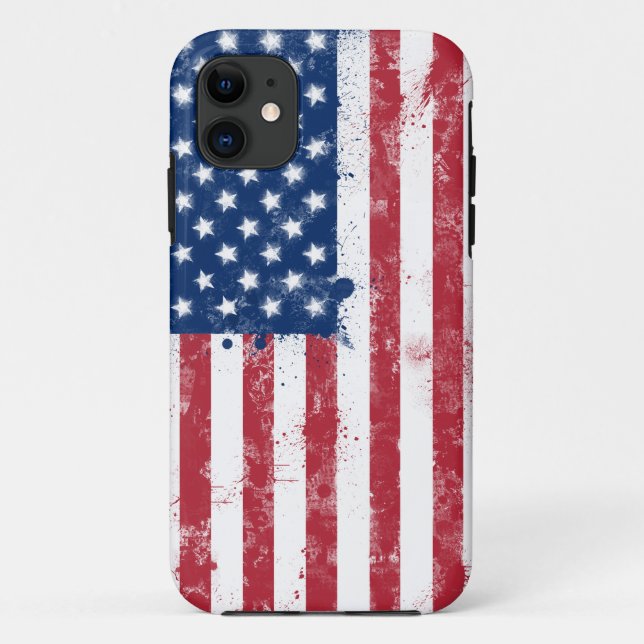 Flag of the USA Case-Mate iPhone Case (Back)