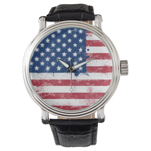 Flag of the USA Watch (Front)