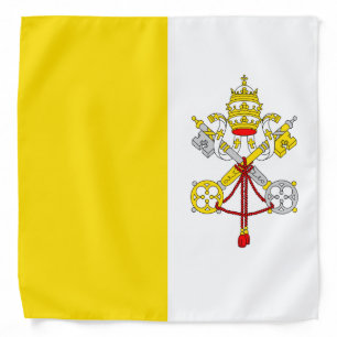 Flag of the Vatican City State Bandana