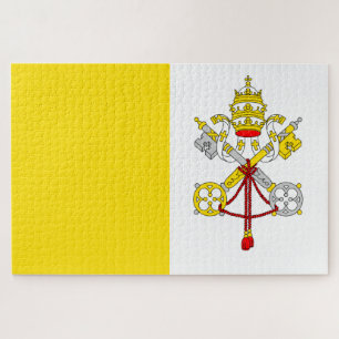 Flag of the Vatican City State Jigsaw Puzzle