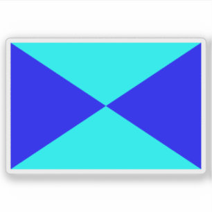 Flag of the Yenish people Sticker