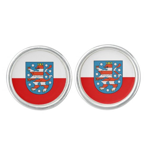 Flag of Thuringia Cufflinks