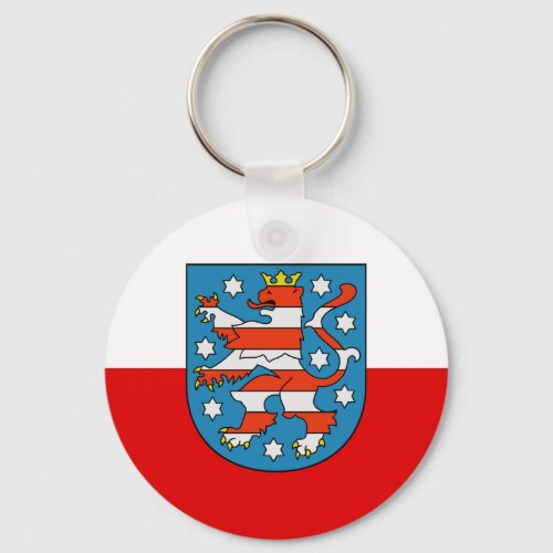 Flag of Thuringia Keychain