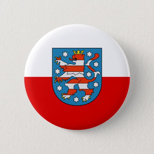 Flag of Thuringia Pinback Button