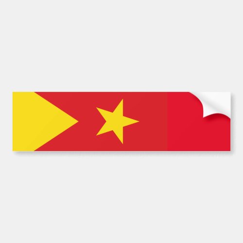 Flag of Tigray Region Bumper Sticker