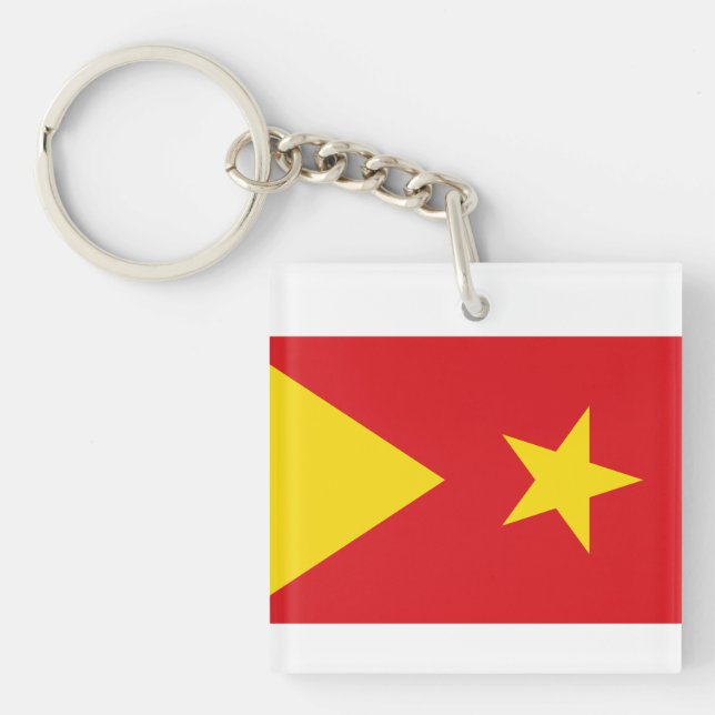 Flag of Tigray Region Keychain (Front)