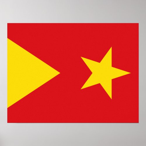 Flag of Tigray Region Poster