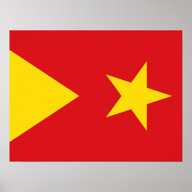 Flag of Tigray Region Poster (Front)