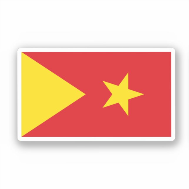 Flag of Tigray Region Sticker (Front)