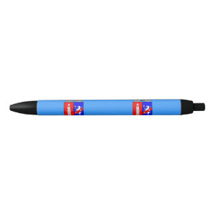 Flag of Tirana, Albania Black Ink Pen