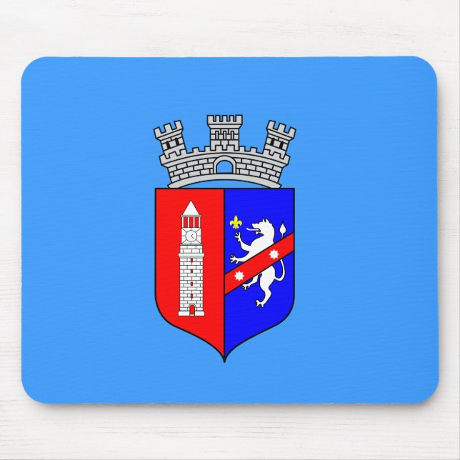 Flag of Tirana, Albania Mouse Pad (Front)