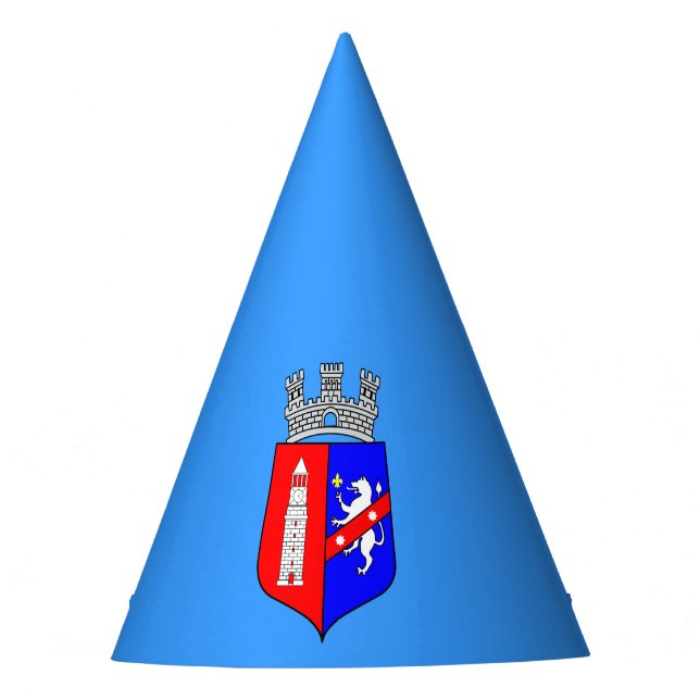 Flag of Tirana, Albania Party Hat (Front)