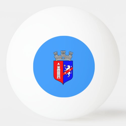 Flag of Tirana Albania Ping_Pong Ball