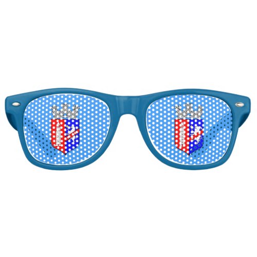 Flag of Tirana Albania Retro Sunglasses