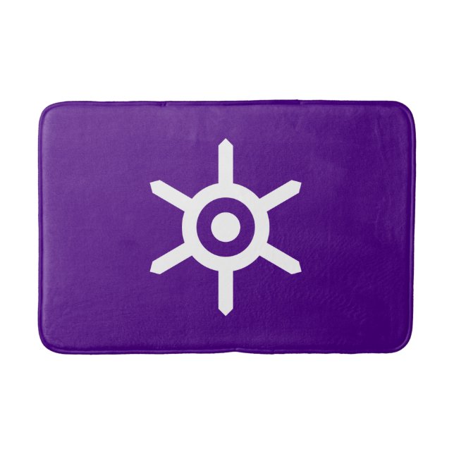 Flag of Tokyo prefecture, Japan Bathroom Mat (Front)