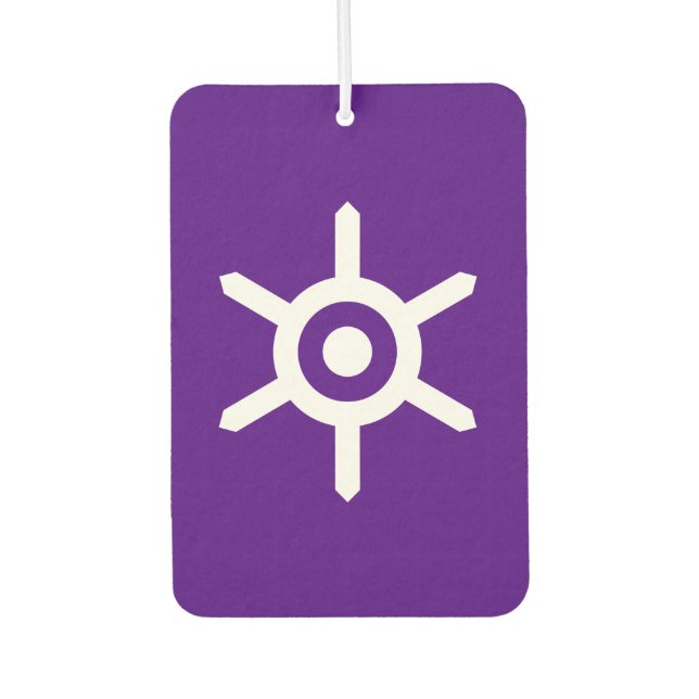 Flag of Tokyo prefecture, Japan Burp Cloth Air Freshener (Front)